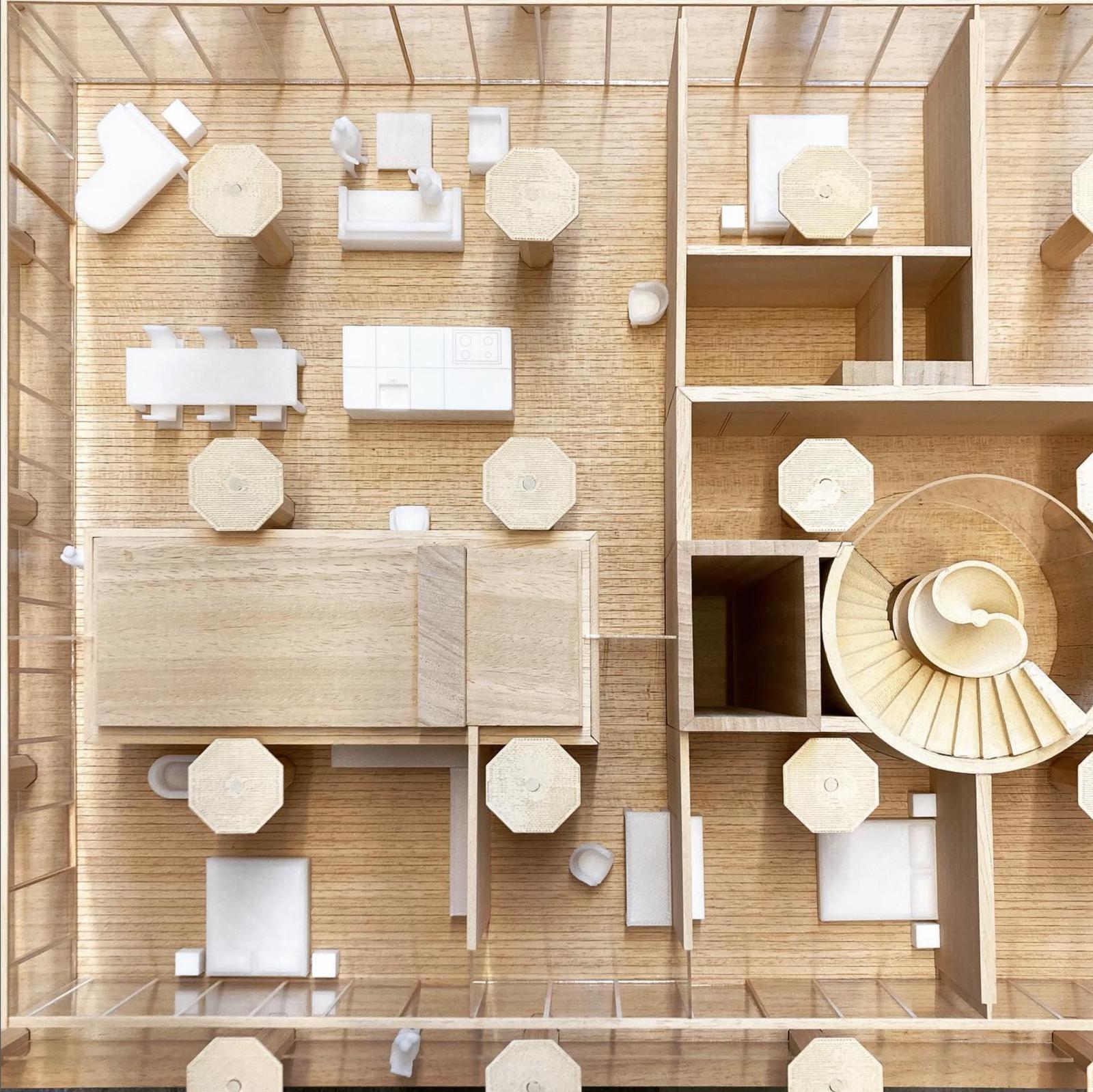 Meelpakhuis - 1:50 Model Interior 