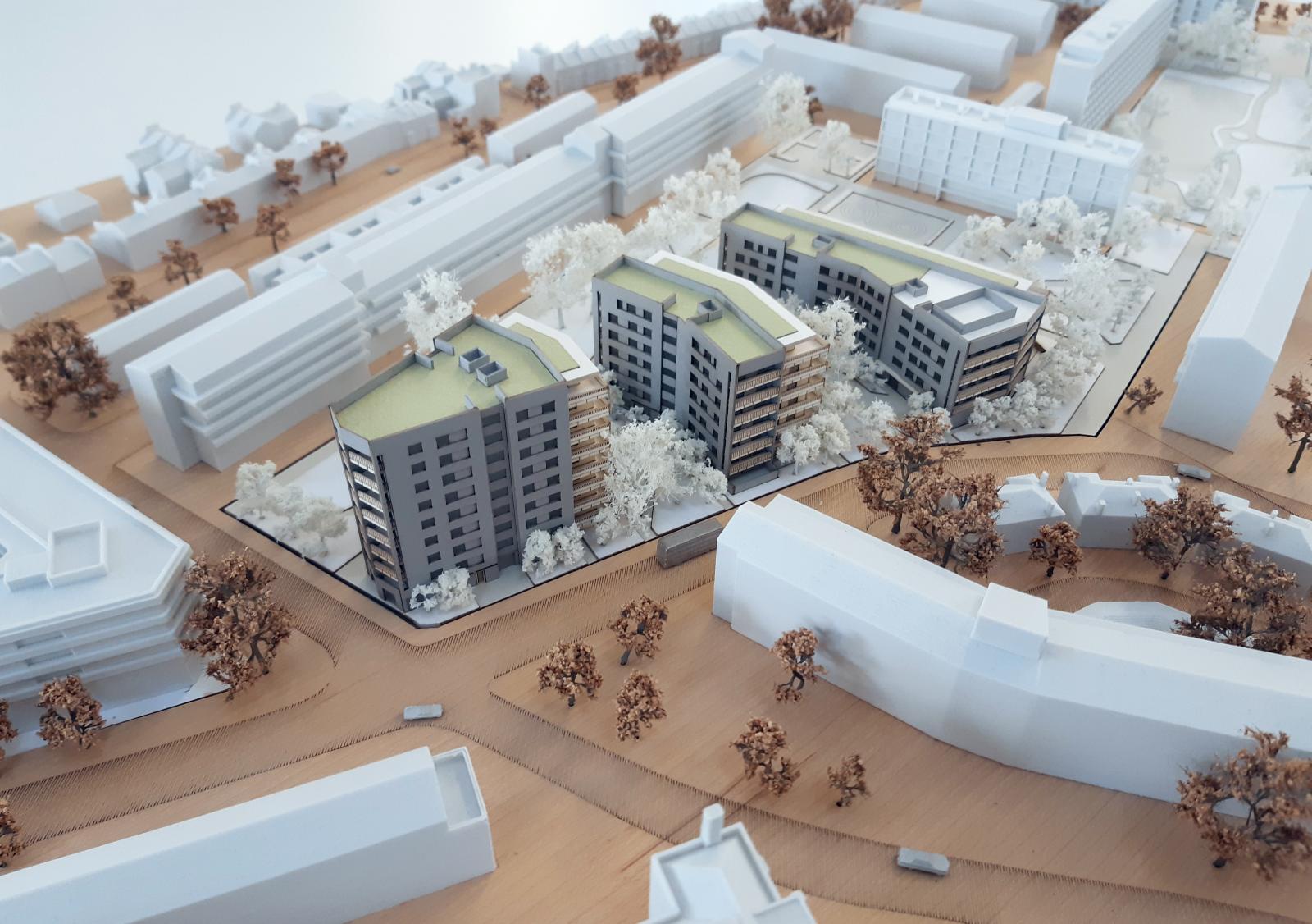 1:500 Residential site model