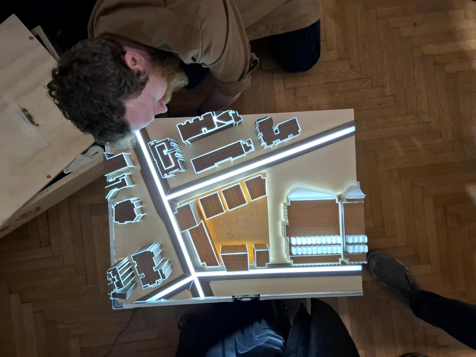 Data Centres as Urban Catalysts: A prototype for a presentation model for the Venice Biennale 2025. 1:500 scale