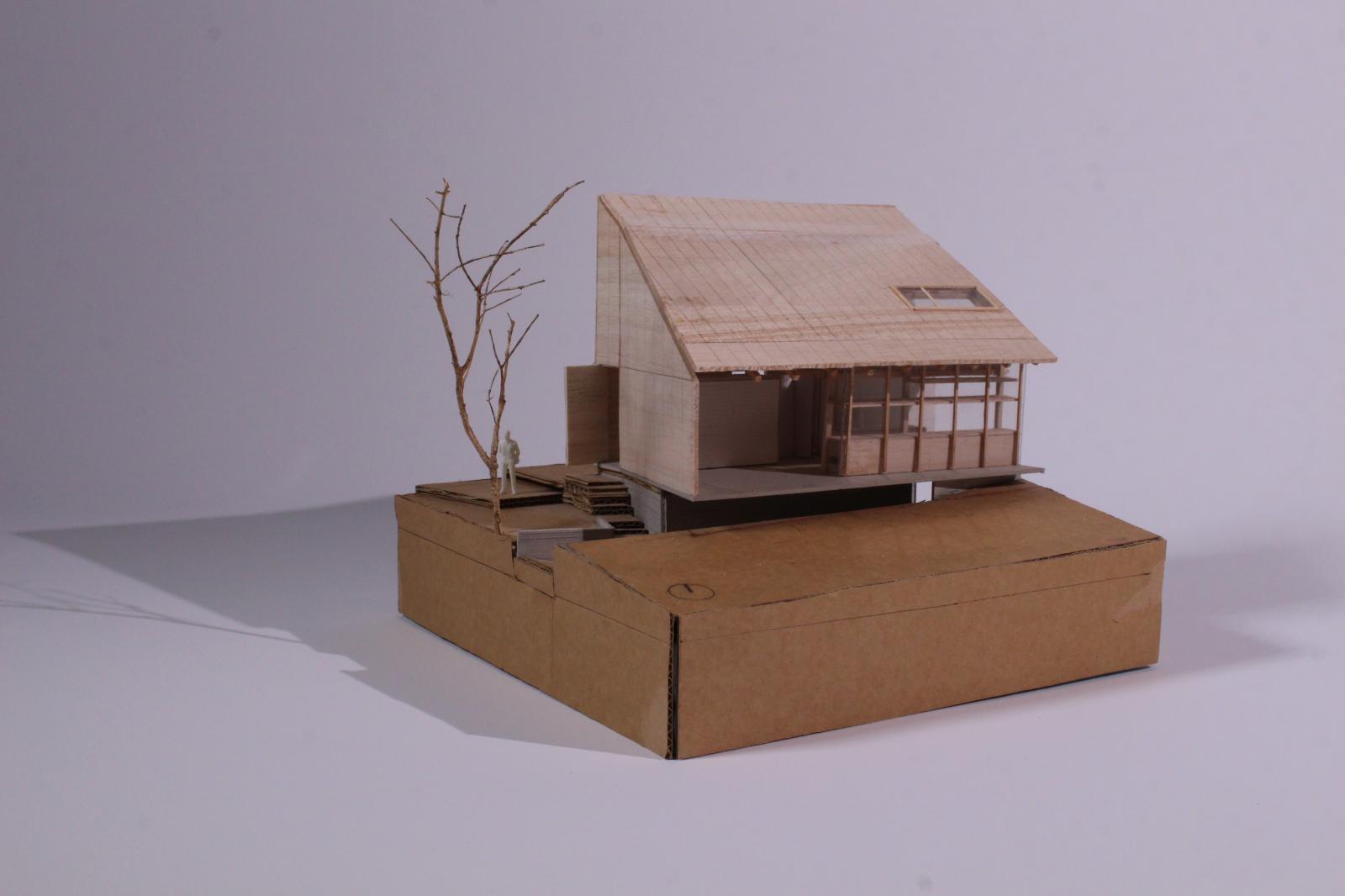Valsier house, 1:50 Section Model, 2020