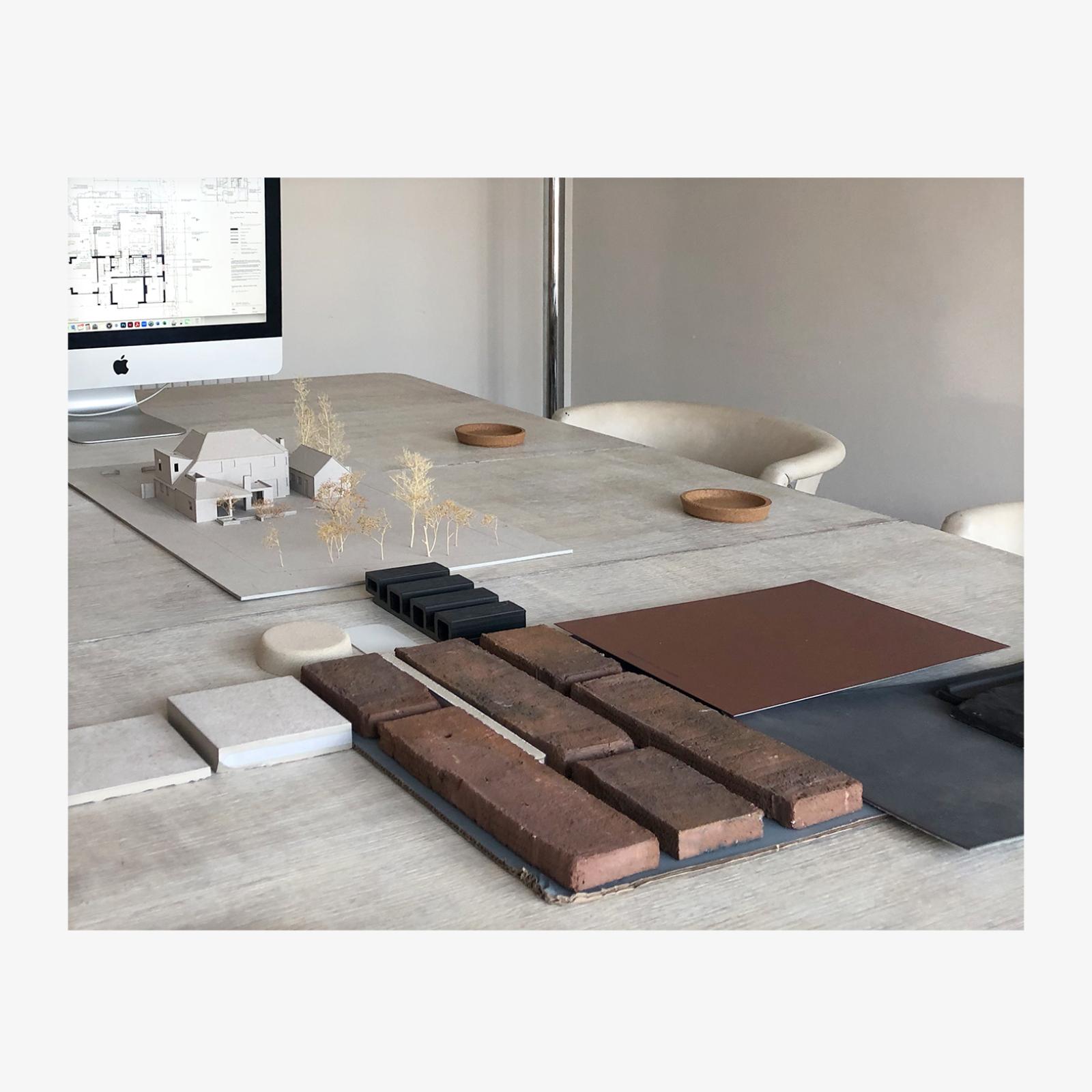 Woodford_ model and material palette for client meeting