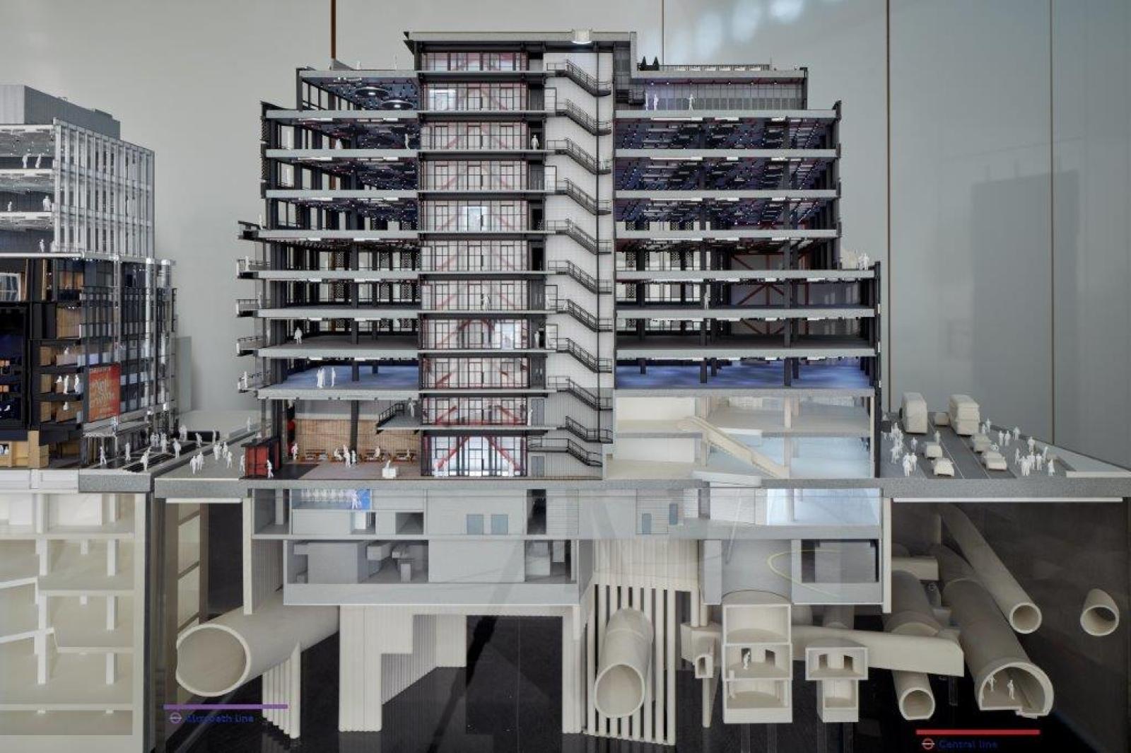 Soho Place section Model