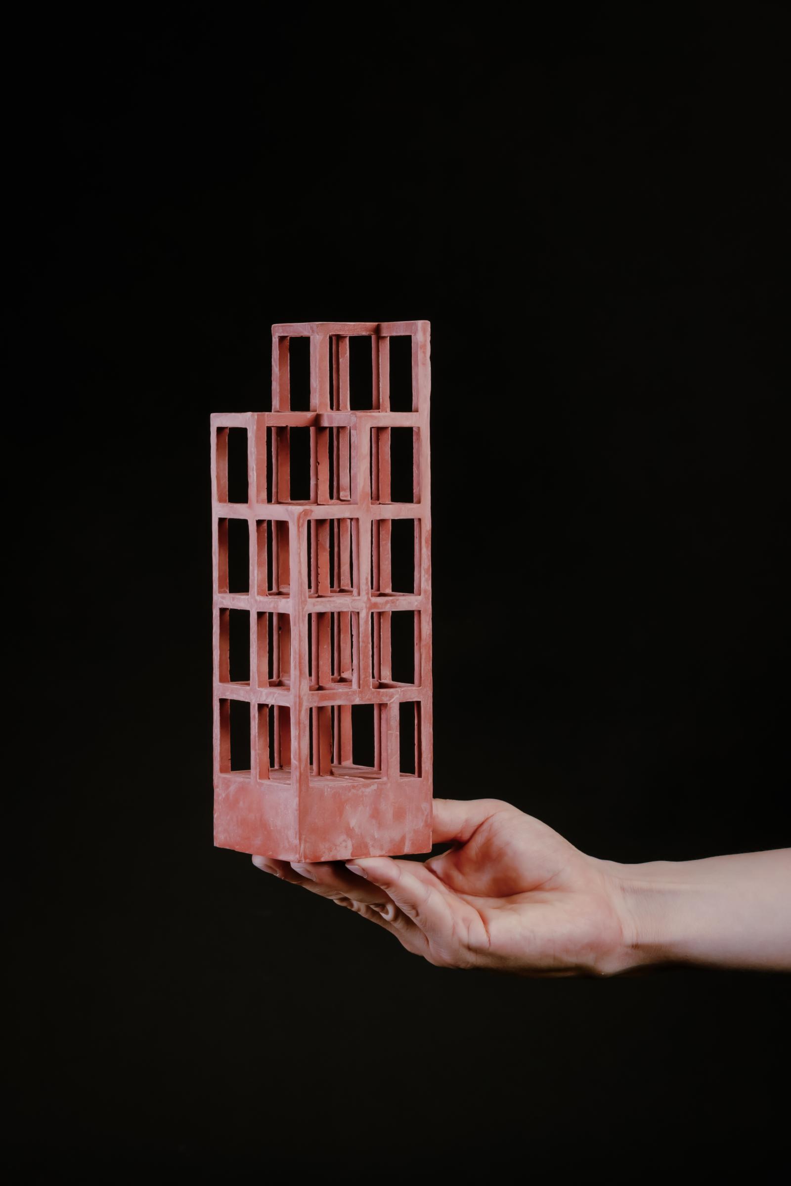 Concrete Model Test 107 Devoe St.
•⁠ ⁠Scale: 1:75
•⁠ ⁠Model type: Working model
•⁠ ⁠Materials: Pigmented concrete
