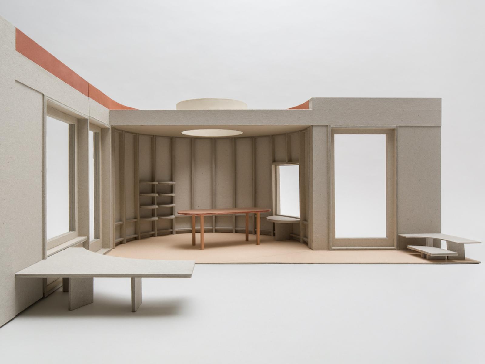 1.10 Clapton Addition
Grey board, coloured paper