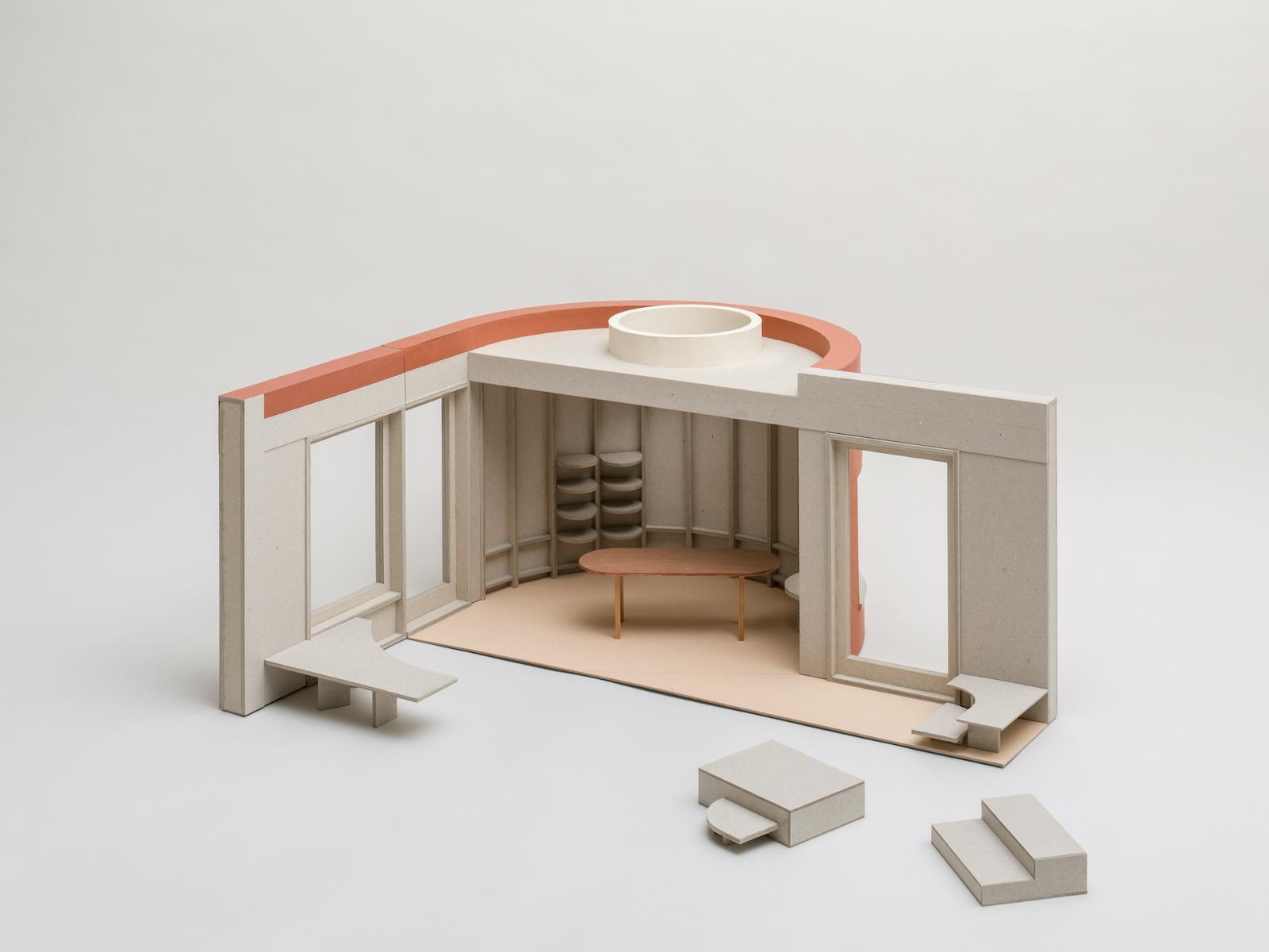 1.10 Clapton Addition
Grey board, coloured paper