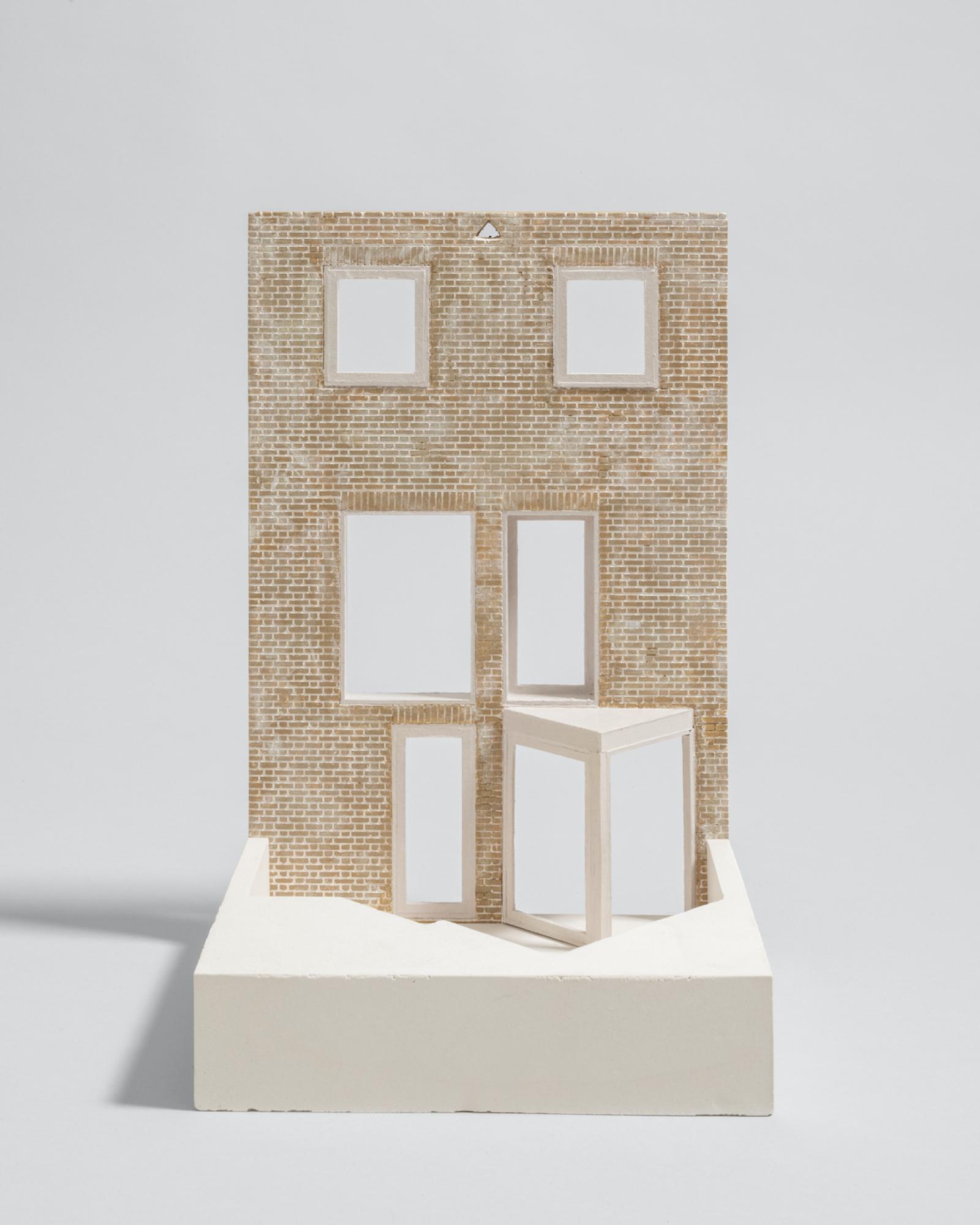 1.50 RAW House
Pigmented plaster cast, sprayed mountboard