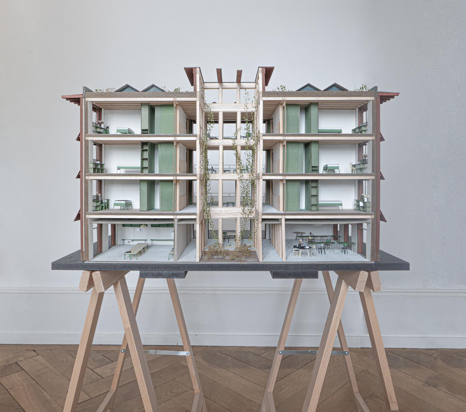 Elderly Home Payerne : Courtyard
© Stoa architectes, 2024