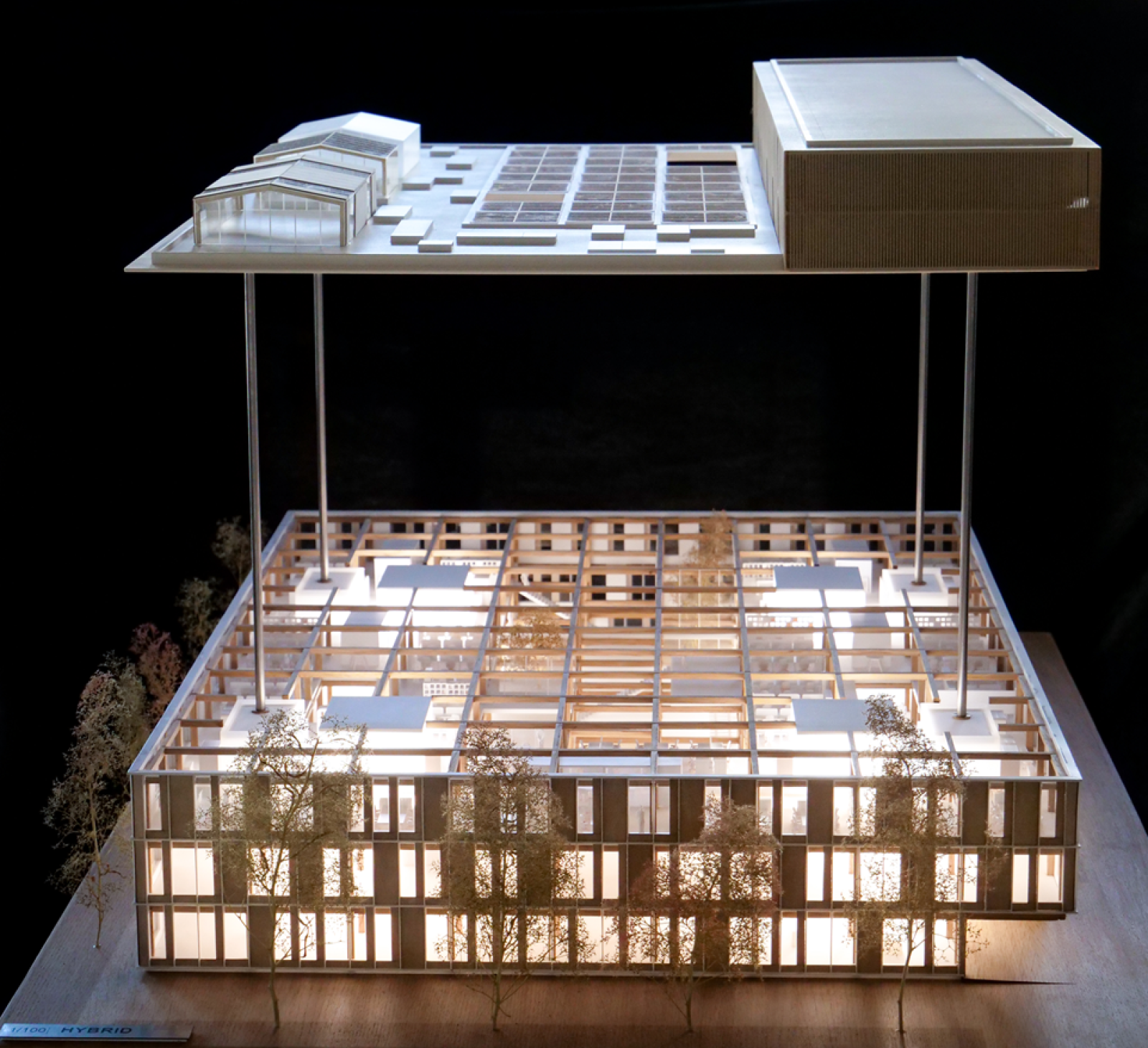 Projet : hybrid
Scale : 1.100
Materials : pmma, pvc, wood