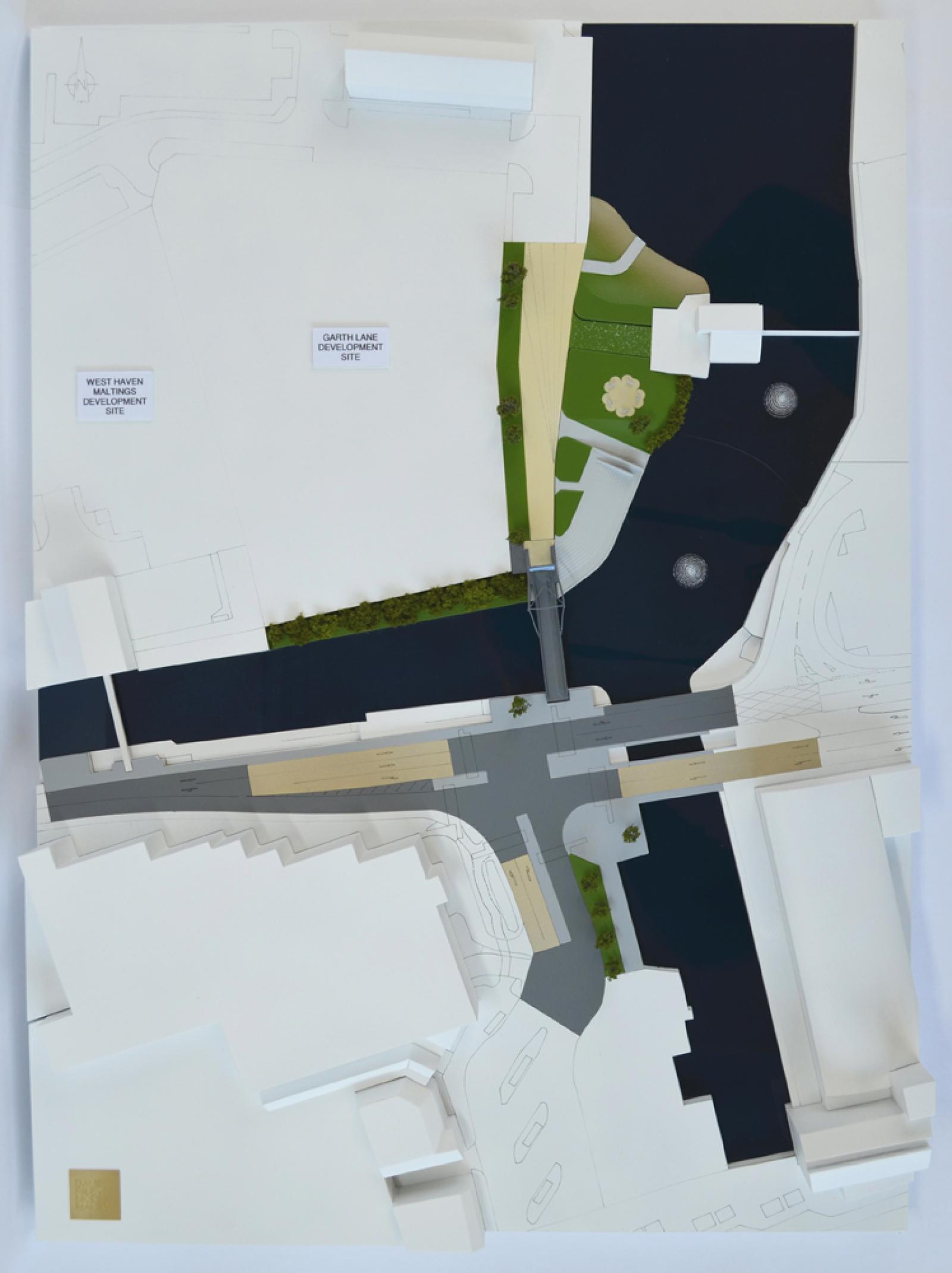 Garth Lane Bridge and Public Realm, Grimsby
Scale: 1:500
Client: North East Lincolnshire Council/ENGIE