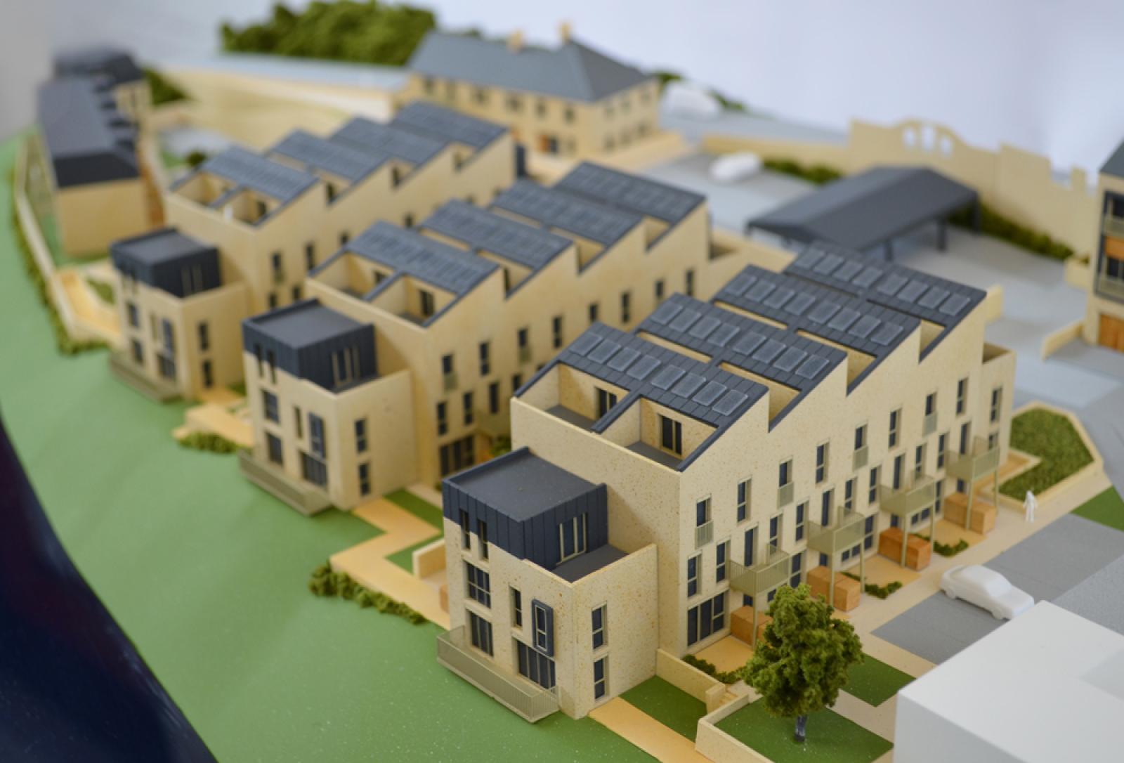Oughtibridge Mill Site Model
Scale: 1:200
Client: Sky-House Co (design by CODA Architecture)