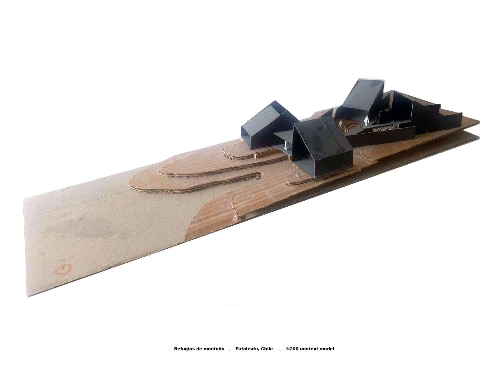 Mountain cabins _ 1:200 Context Model