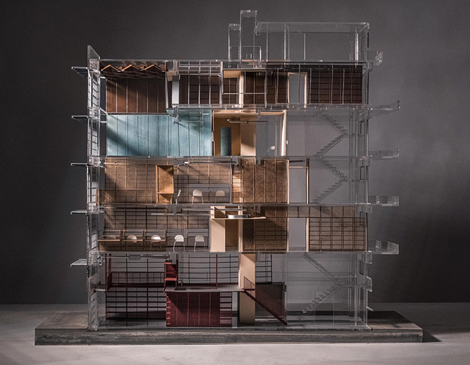 Jam  by Nysa. Physical model scale 1/50.