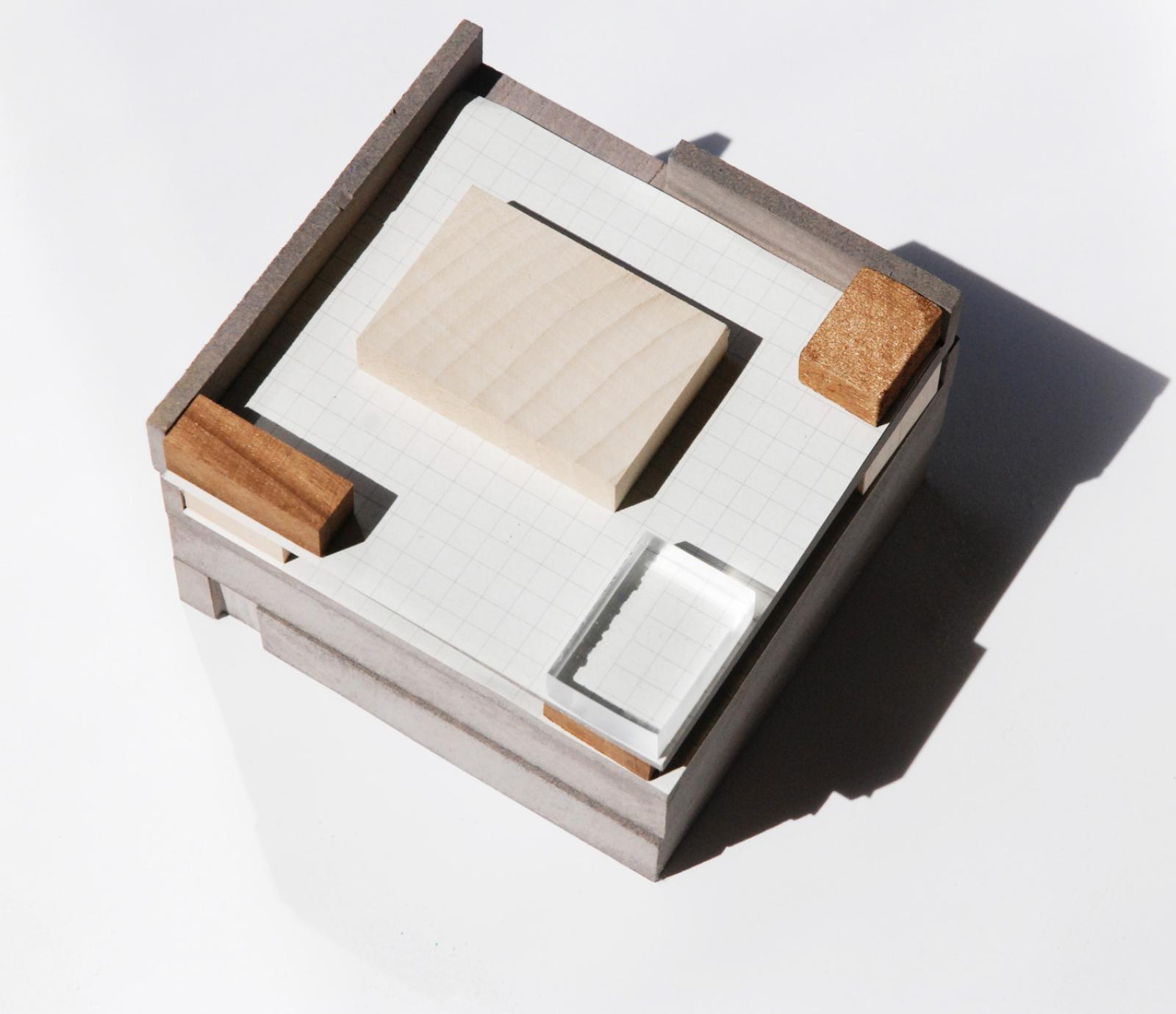 Diagrammatic model for a new church in Crawley