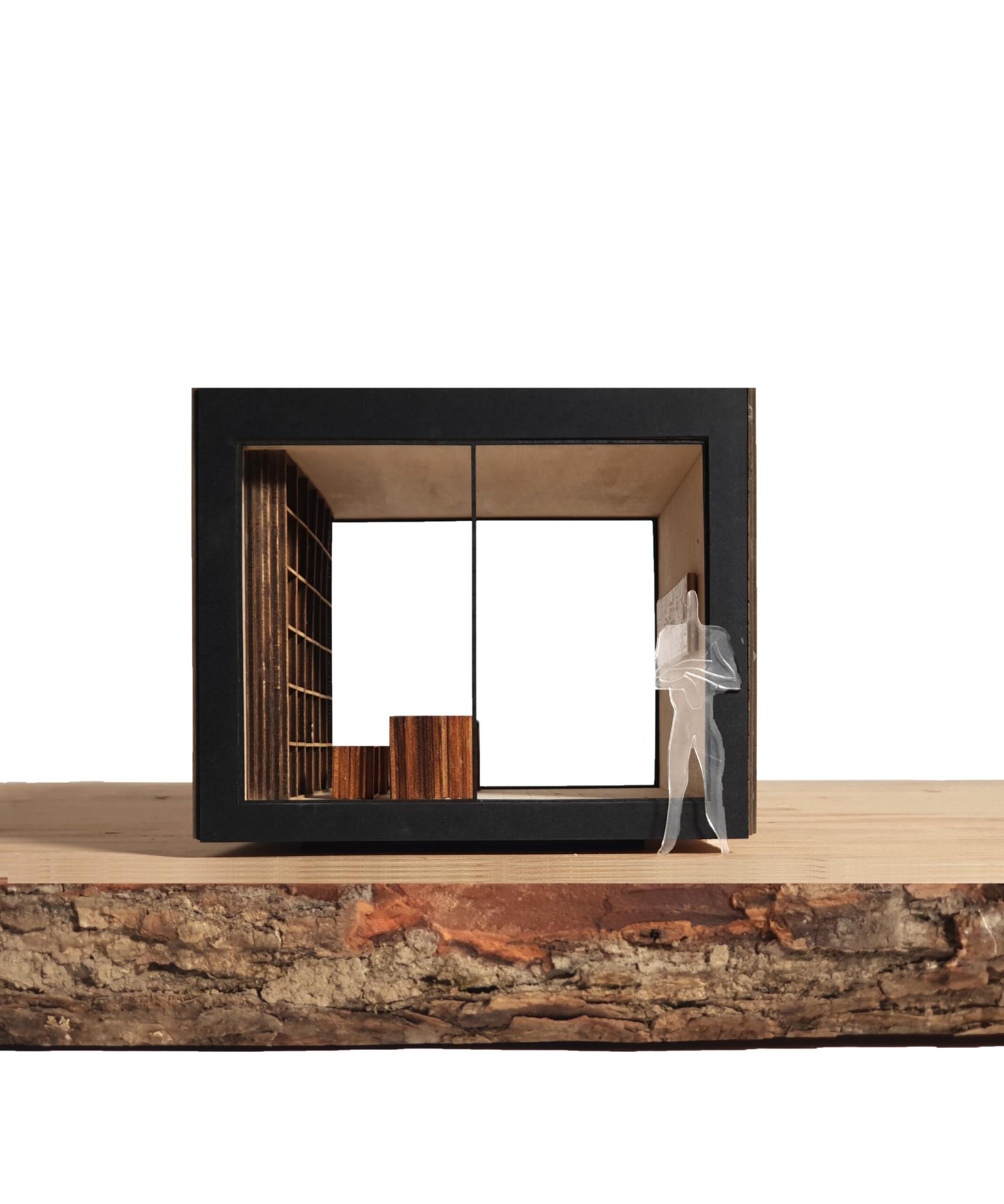 En Plein Air - 1:20 - Plywood model