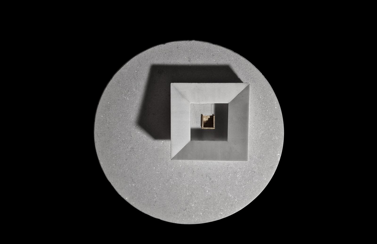 Casa Nemoris - 1:100 - Marble model