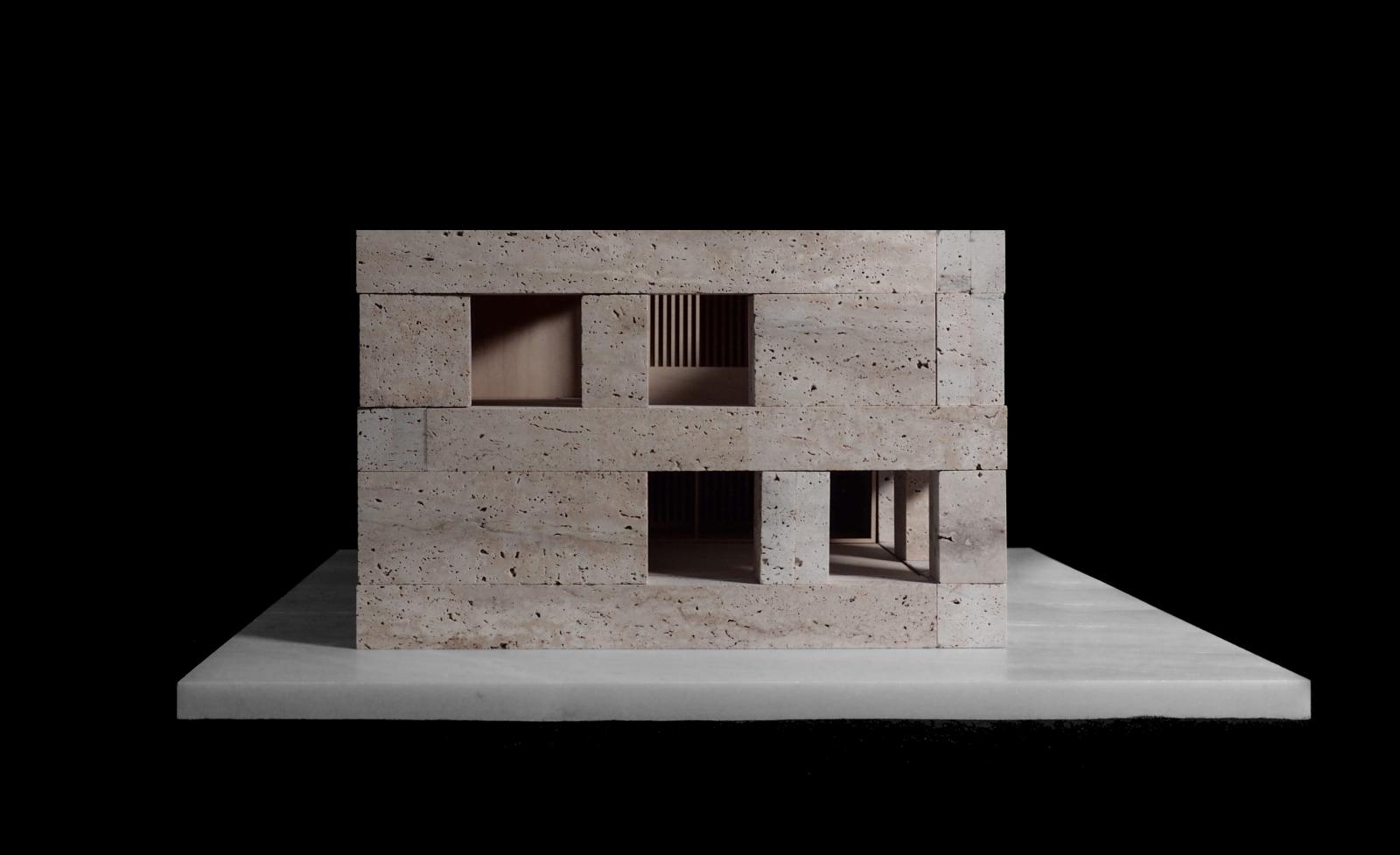 The Inhabited Monoliths - 1:33 - Marble model