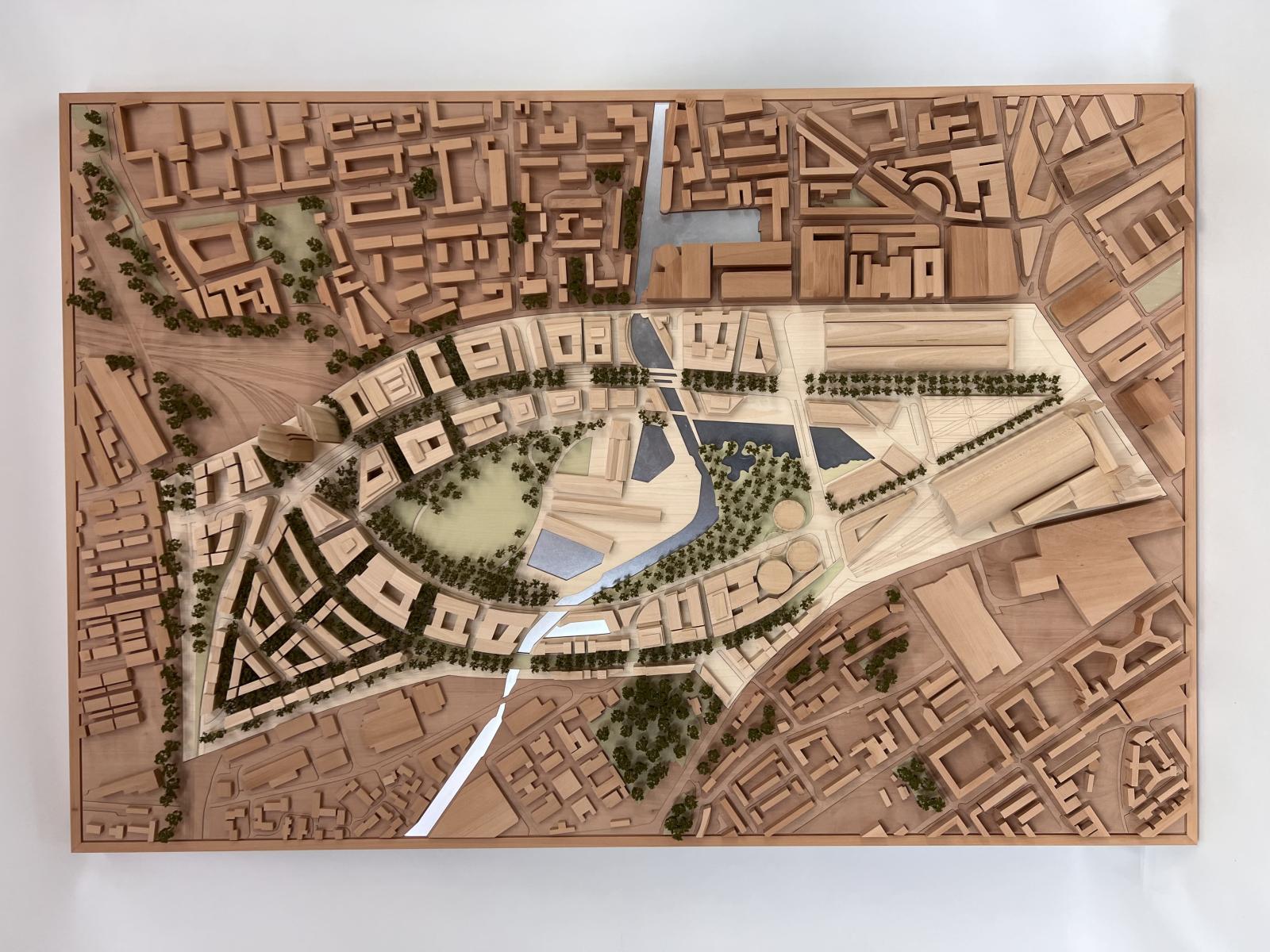 Maple and Pear Kings Cross development Model