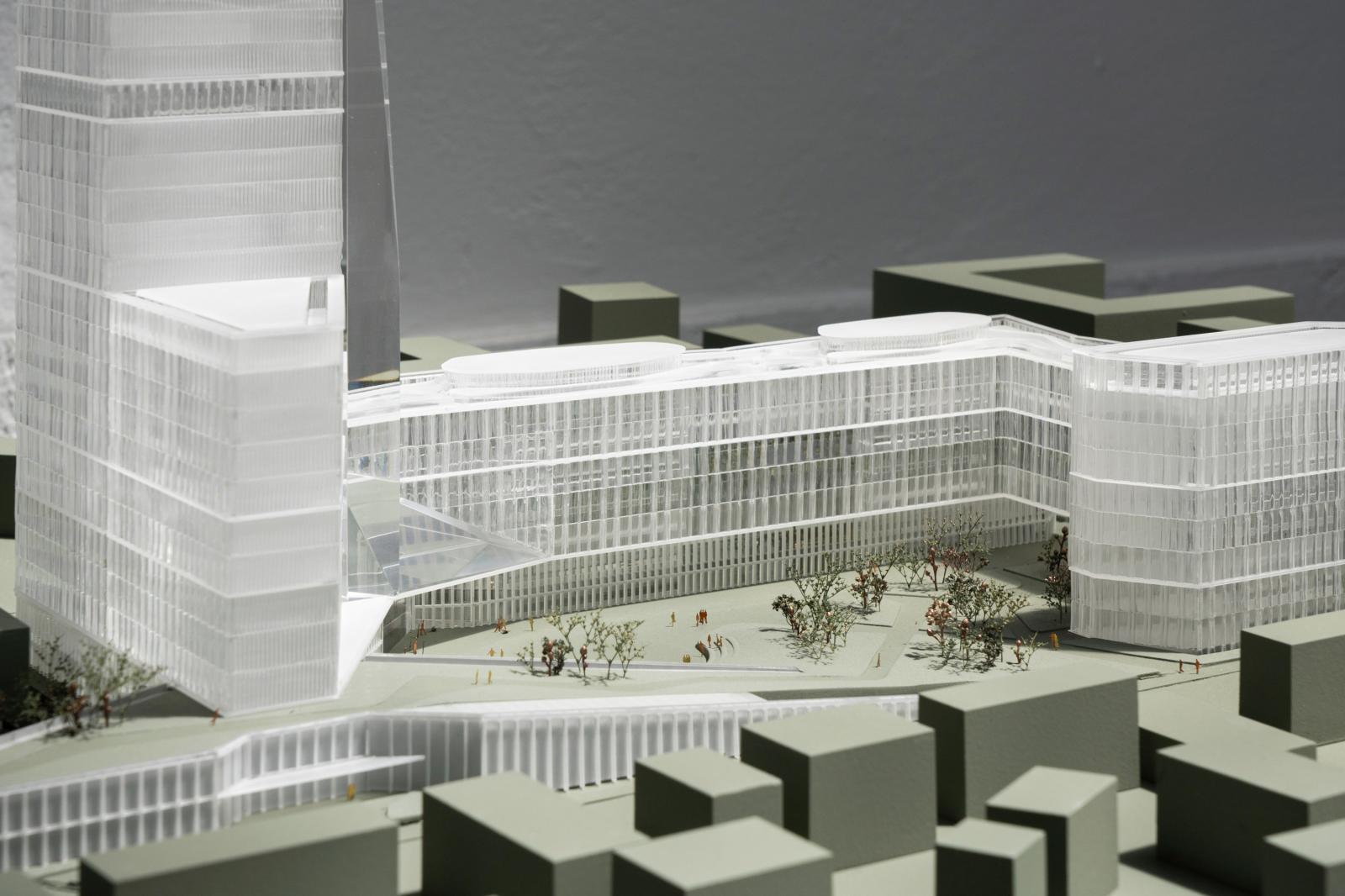 Palazzo Sistema 1:400 Presentation Model