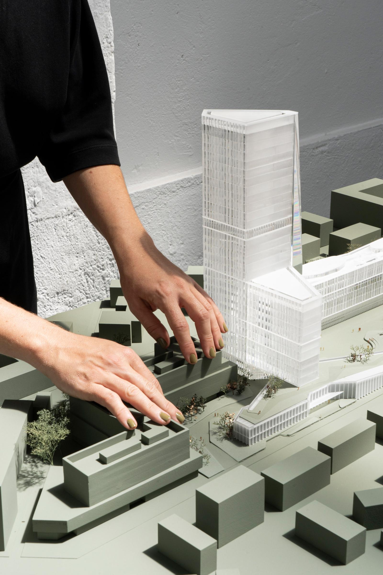 Palazzo Sistema 1:400 Presentation Model