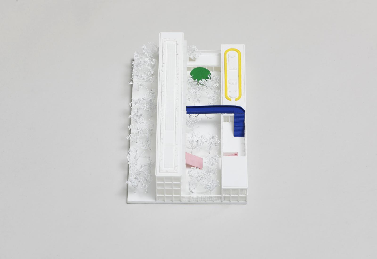 School complex in Strasbourg - 1/500
25x12x6 cm

©XDGA