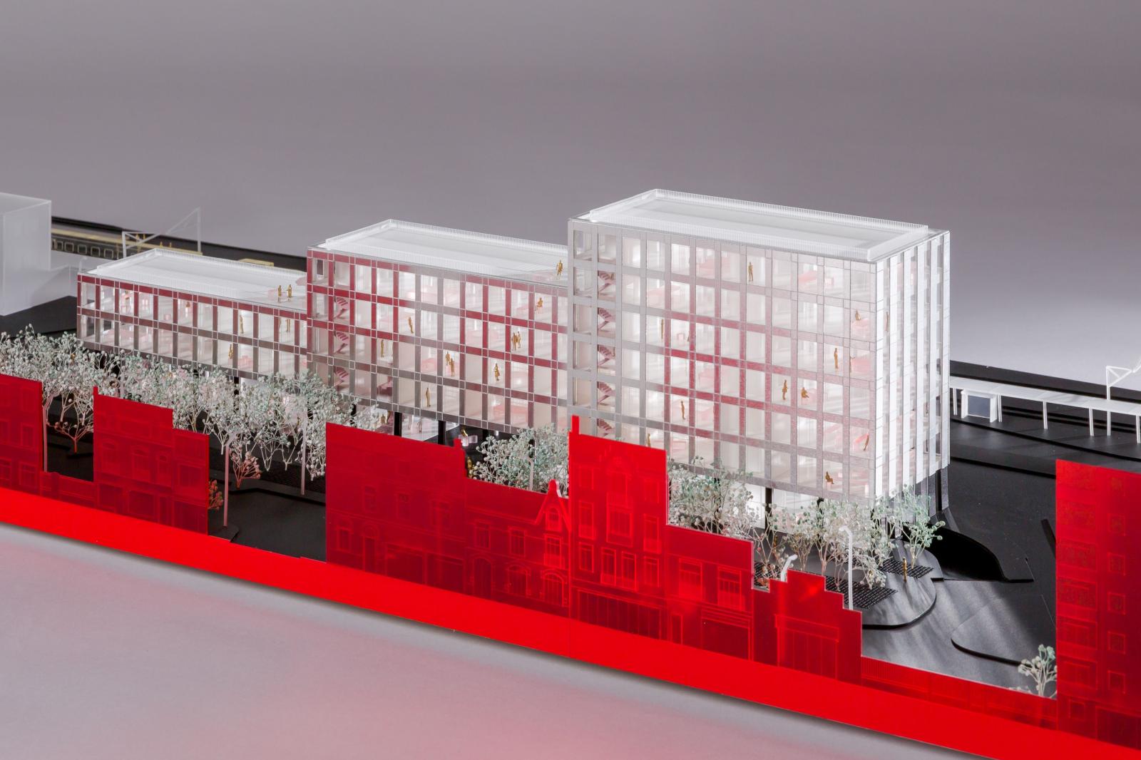 a complex of offices, university and shops in Lens - 1/200
120x45x15 cm

©XDGA
©Matthias van Rossen