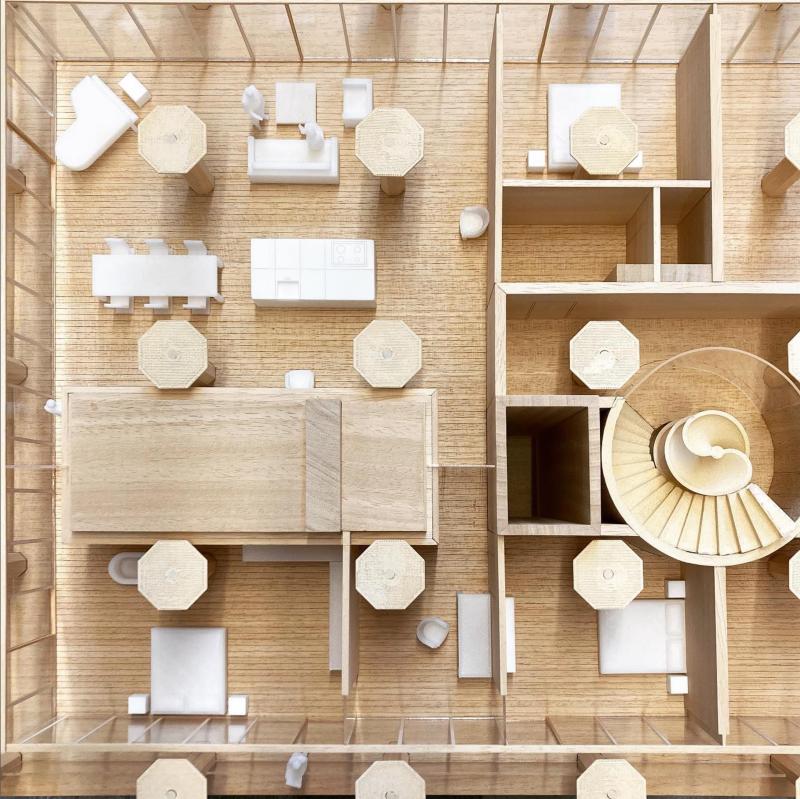 Meelpakhuis - 1:50 Model Interior 