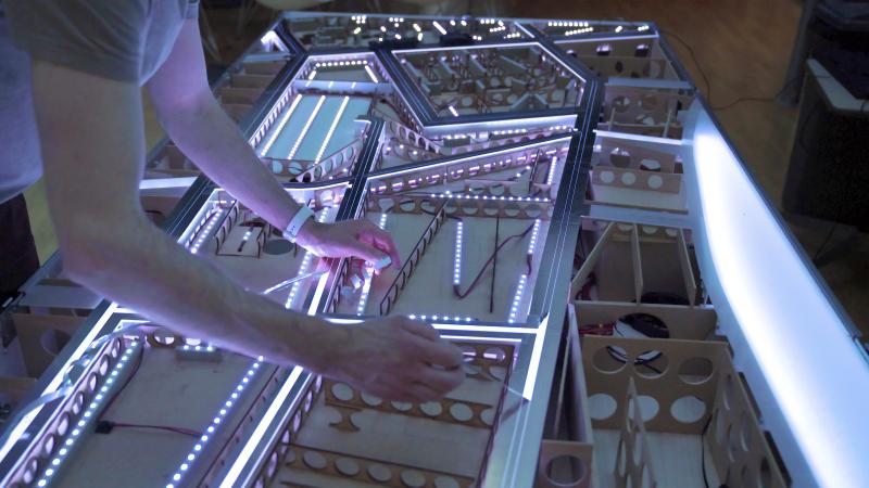 Data Centres as Urban Catalysts: A prototype for a presentation model for the Venice Biennale 2025. 1:500 scale