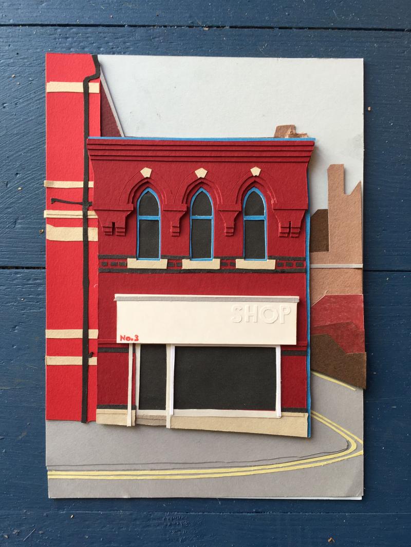 SHOP Preston, Paper Collage