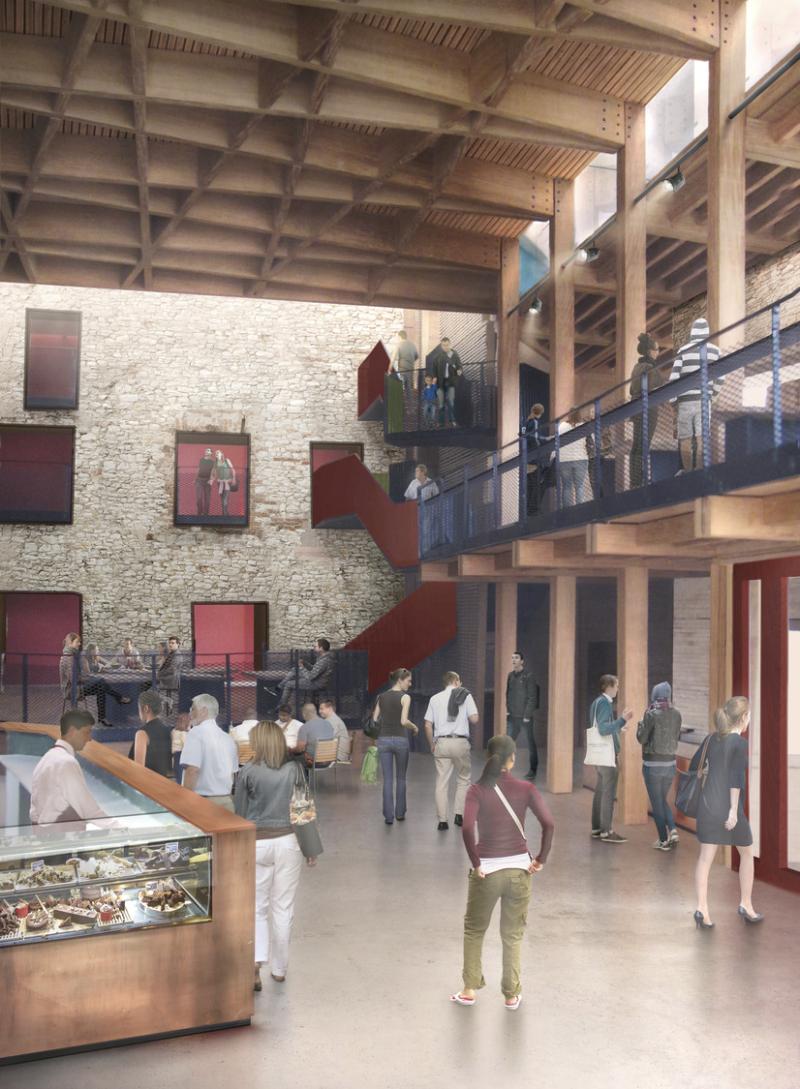 Bristol Old Vic interior model 1:25