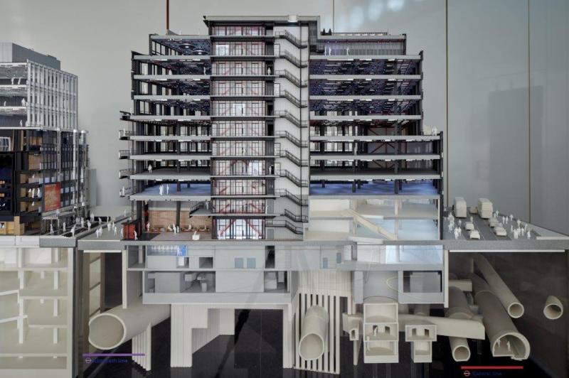 Soho Place section Model