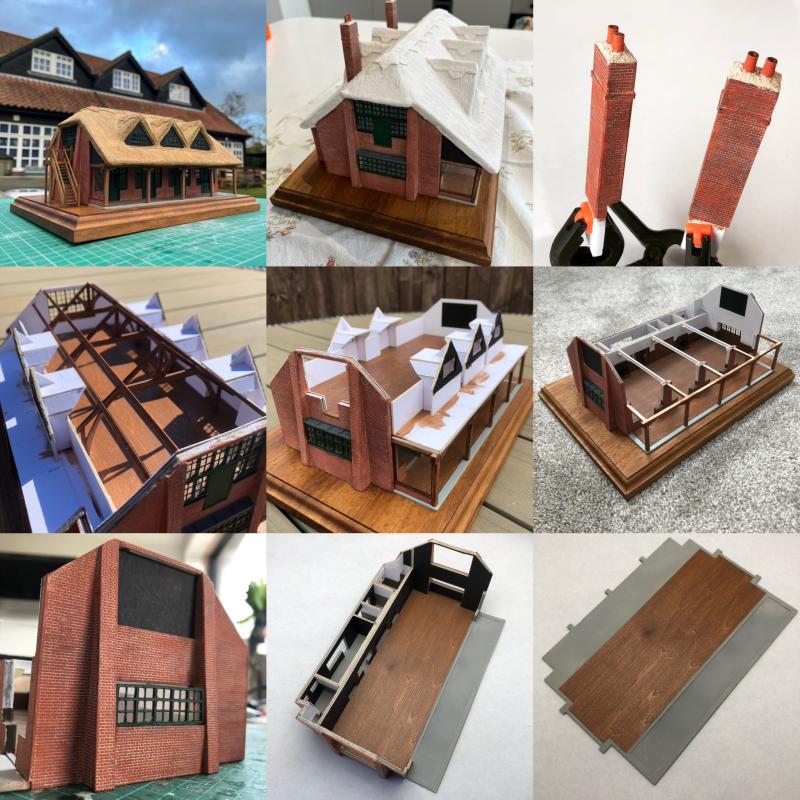 Former Rawcliffe Pavillion -  York Studio 
•	The intention from the outset was to use the model as a method of conveying the building as it was originally constructed in the early 1900s, prior to later alterations both internally and externally. As such, I have modelled the building as it was originally, including the interior, aided by archive plans of the original building. There is thus a story telling aspect to the model that ties in with our intertwined HC and Architectural approach to projects, serving as a physical and tactile representation of the original, as opposed to the typical archive plan, which can be difficult to interpret by those not familiar with architectural drawings. The model was built for the current tenant of the building, a childcare charity. 
