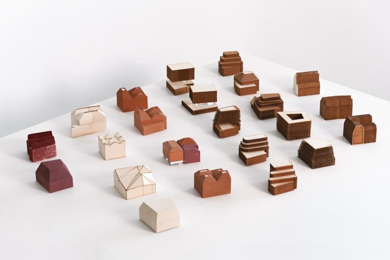 1_500 Scale Set of explorative studies for Die Glocke in Bremen