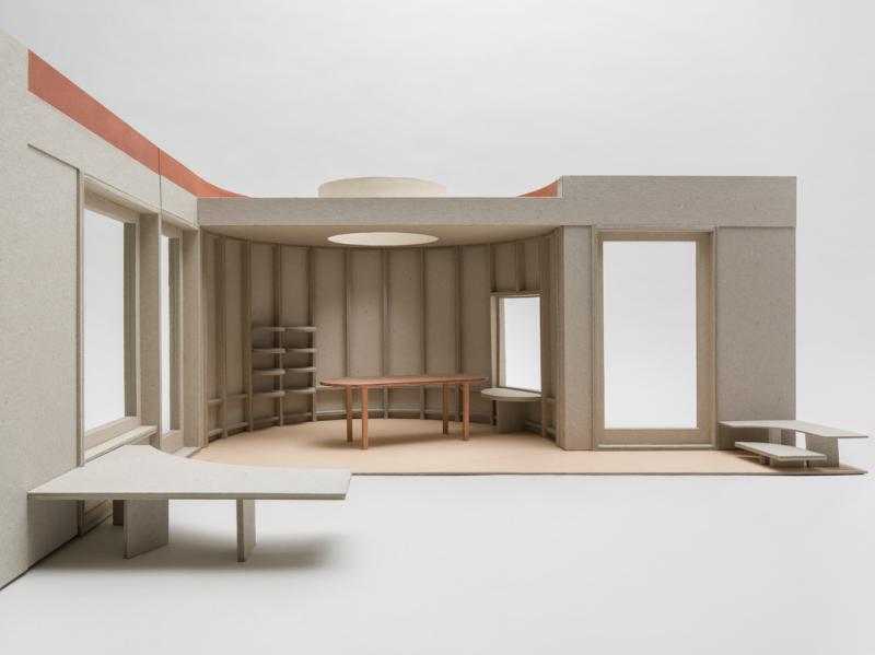 1.10 Clapton Addition
Grey board, coloured paper