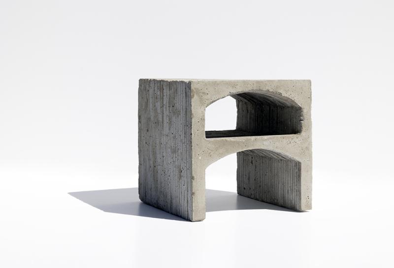 Study Model.
Concrete. Scale 1:50
Architects: Smart Design Studio.