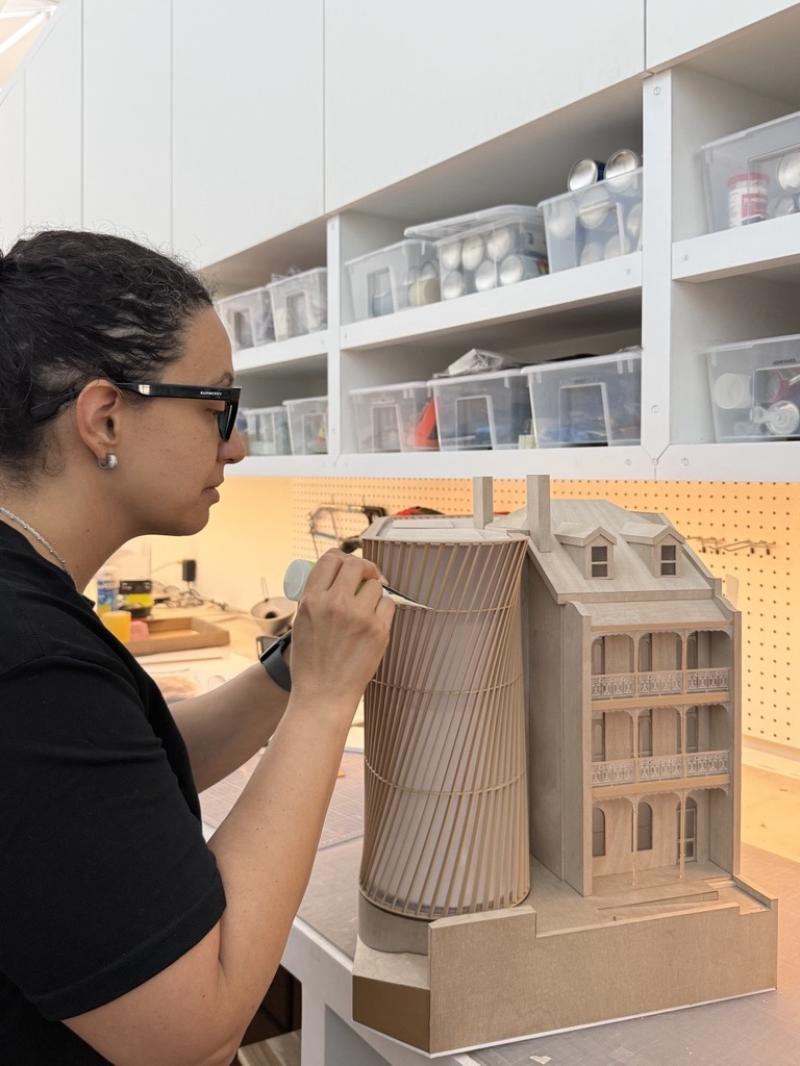 Bundarra.
Resin & PLA 3D Print, timber and acrylic. Scale 1:40
Architects: Smart Design Studio.