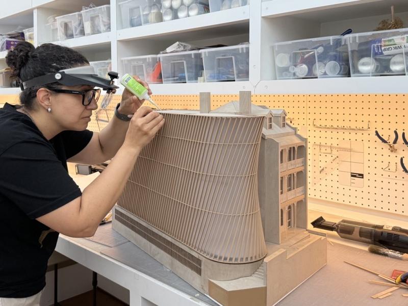 Bundarra.
Resin & PLA 3D Print, timber and acrylic. Scale 1:40
Architects: Smart Design Studio.