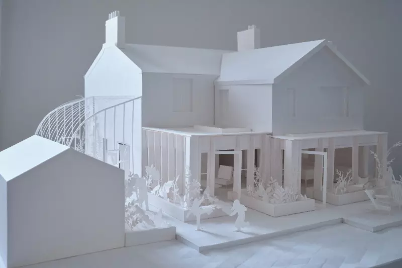 1:50 paper model produced for Joe & Co Architects