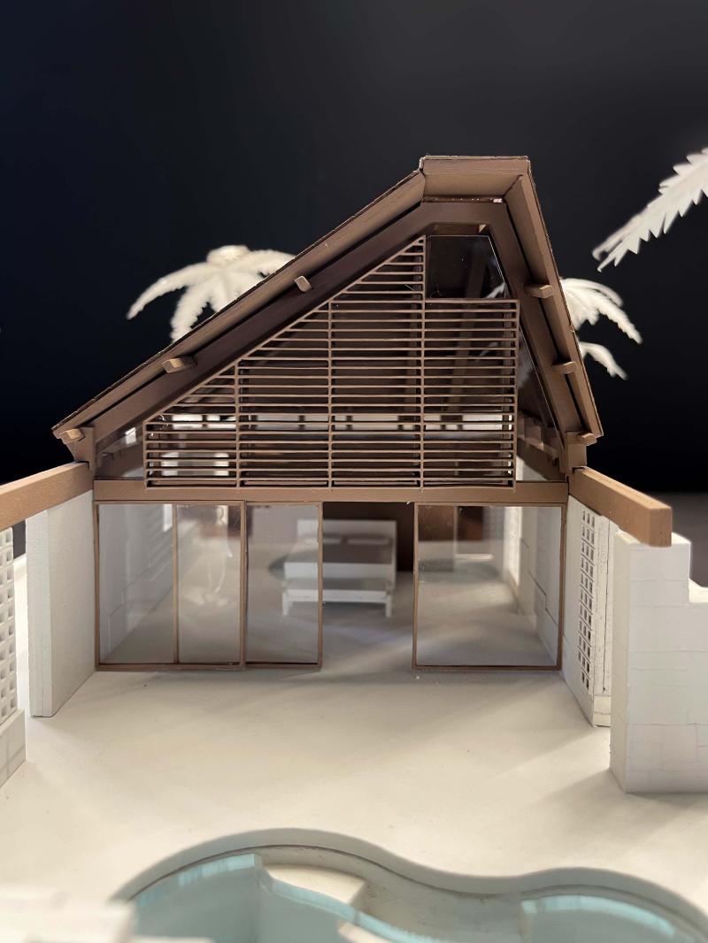 Seaside villas - Work Model