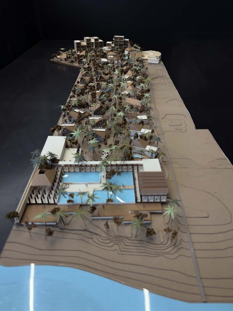 Seaside villas - Masterplan Model