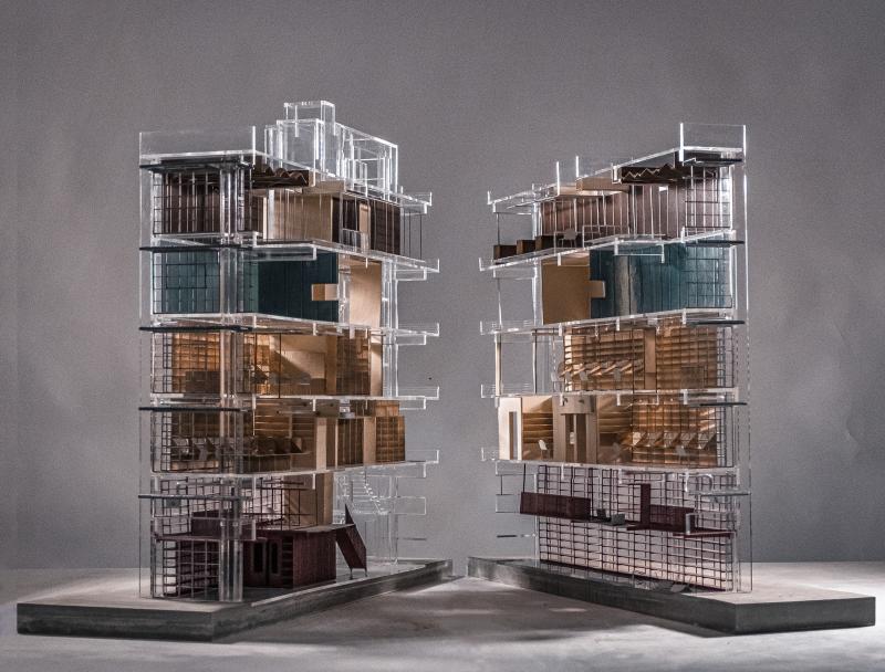 Jam by Nysa. Physical model scale 1/50.