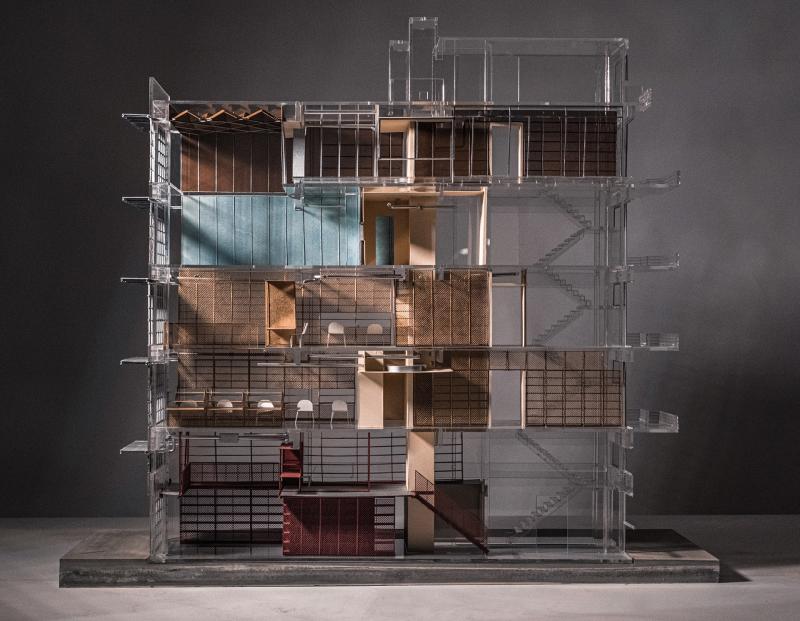 Jam  by Nysa. Physical model scale 1/50.