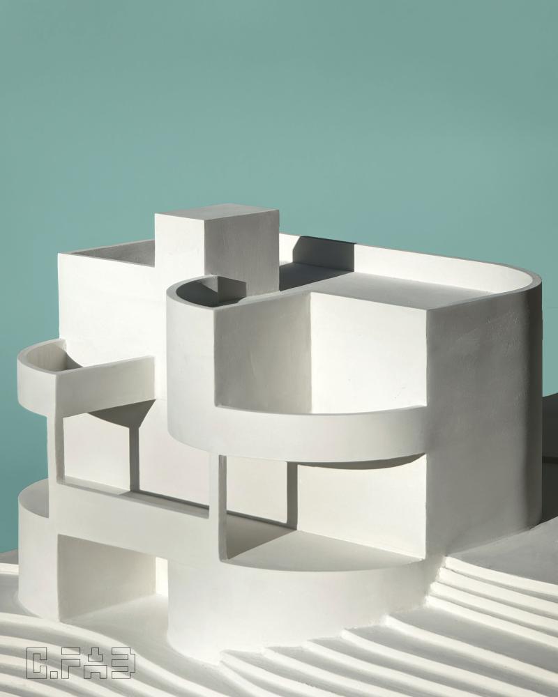 Makovic House, Circle Square Triangle exhibition model