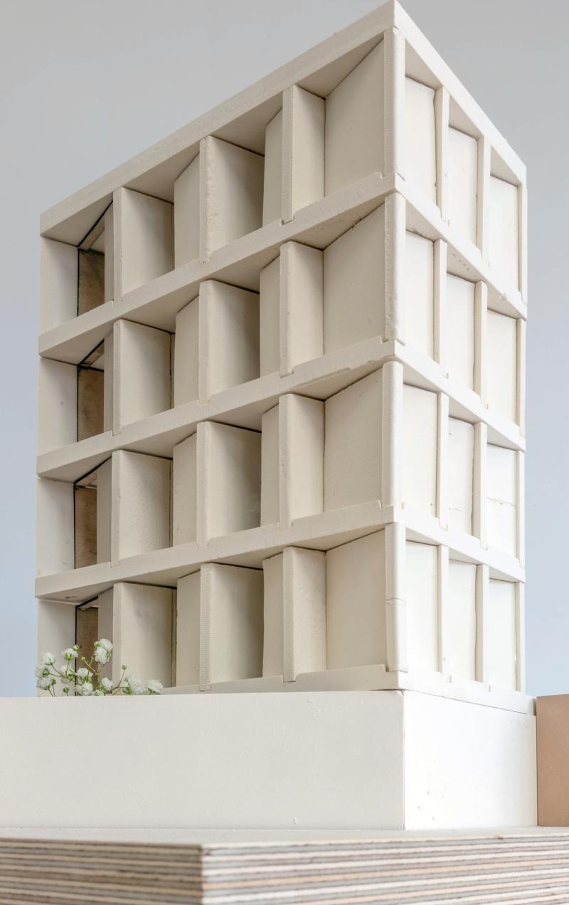 Eastern Lofts & Gallery plaster model