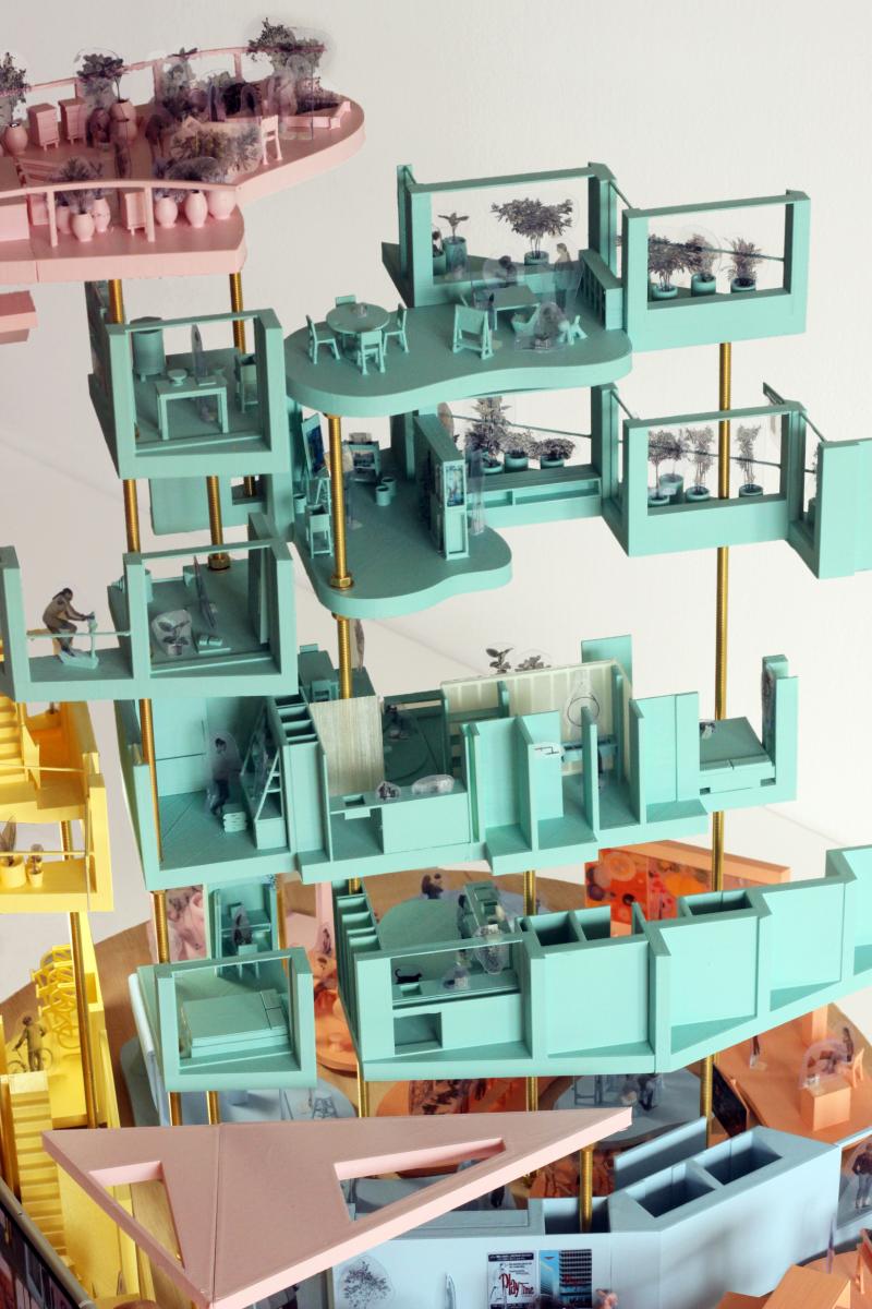 Emergency Reappropriation model for the 17th Venice Architecture Biennale