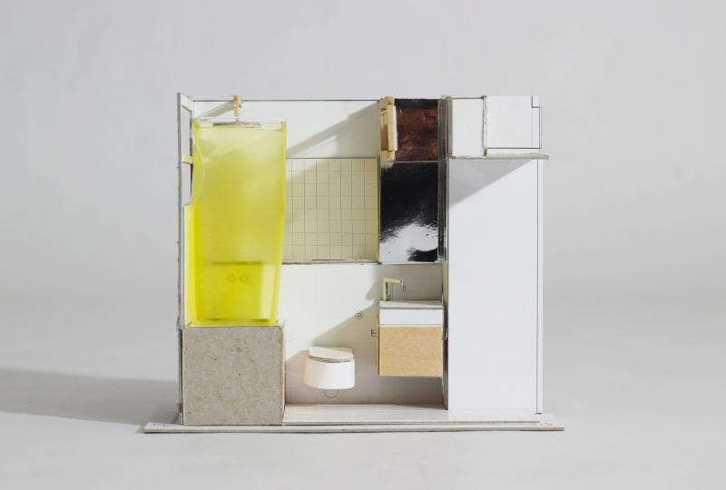 Golden Lane Maisonette bathroom model