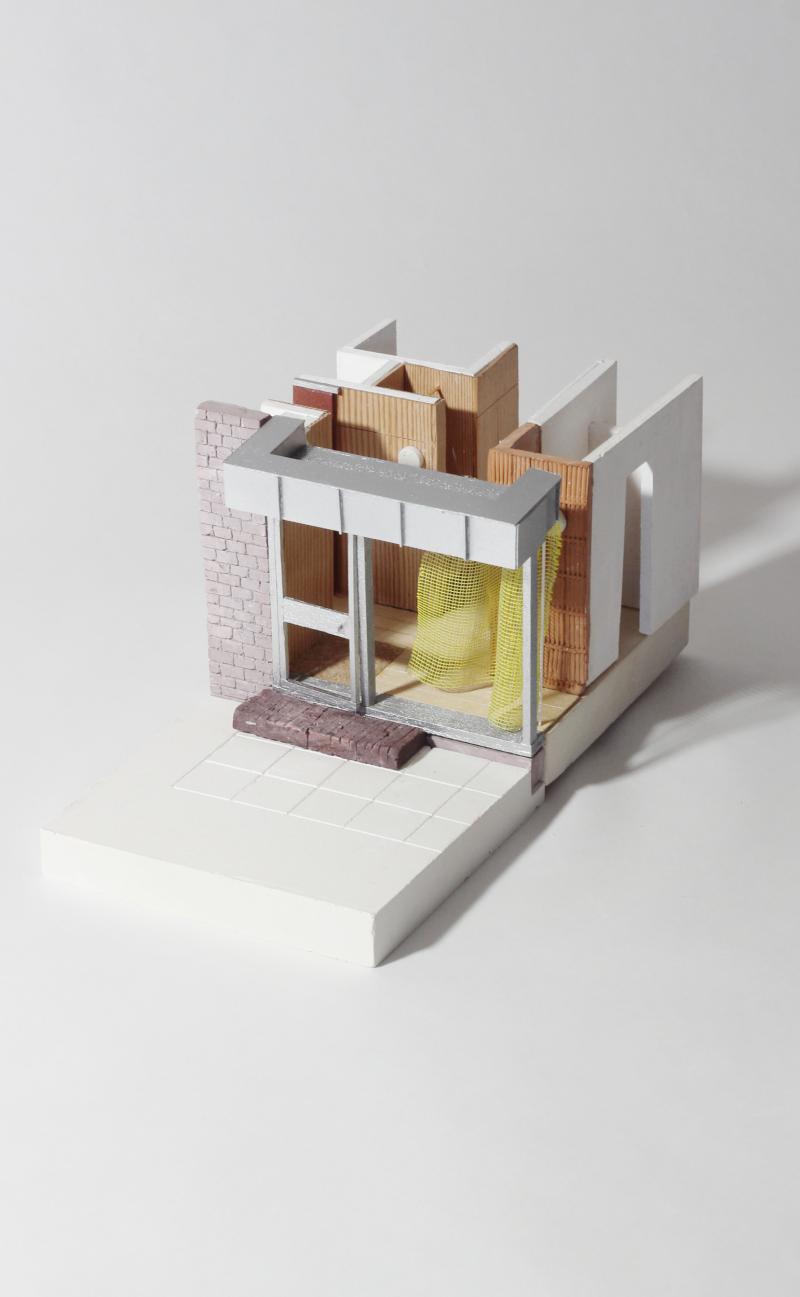 Hackney Wick Bungalow Detailed Entrance Study