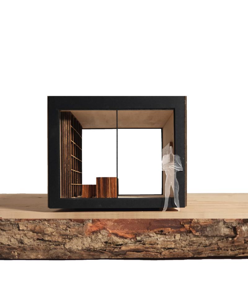 En Plein Air - 1:20 - Plywood model