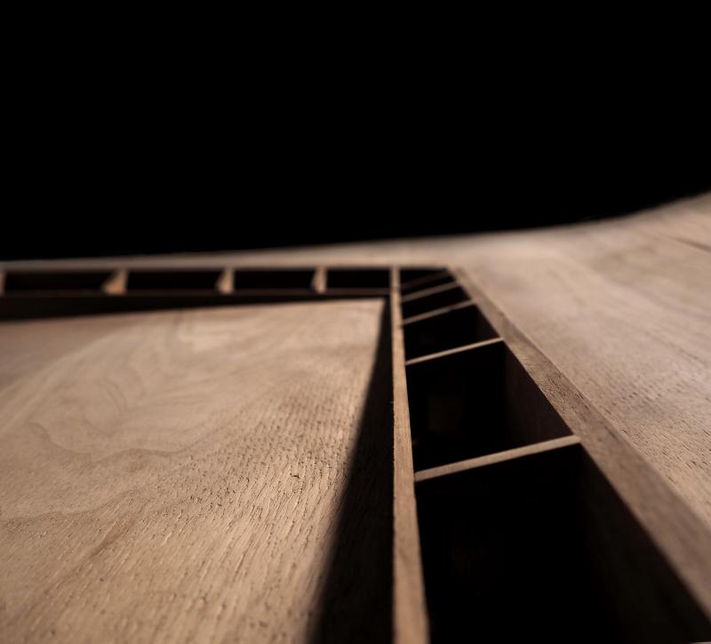 Frame Of Absence - 1:100 - Hardwood model