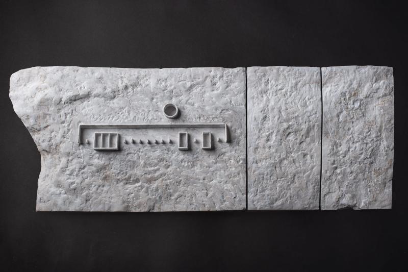 Linear Habitat - 1:200 - Marble model