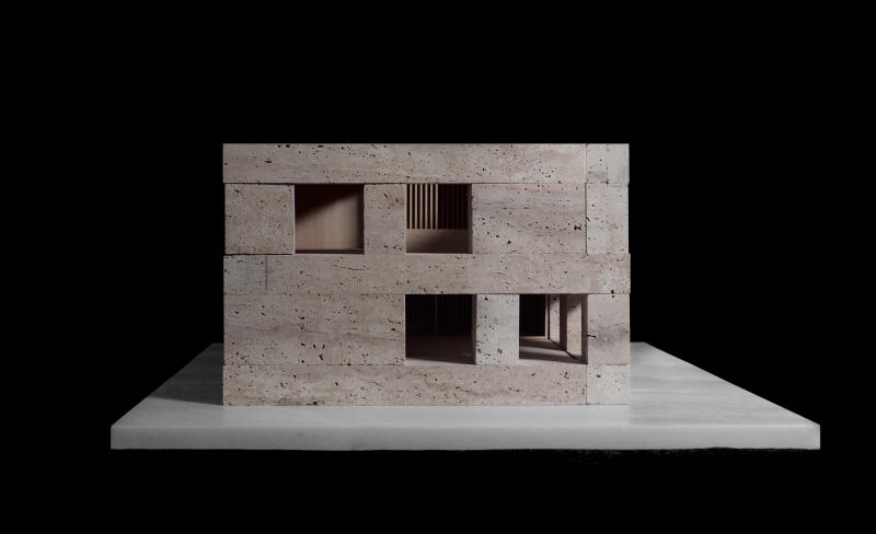 The Inhabited Monoliths - 1:33 - Marble model